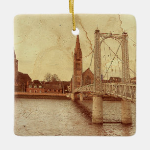 Adorno de Cerámica The Bouncy Bridge (Inverness - Keramisch Ornament