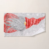 Adoroble Gnome Bokeh Kerstmis Bad Handdoek (Handdoek)