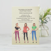 Ados Modèles Fashion Show Invitation (Debout devant)