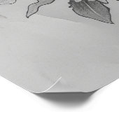 Ados Santos Filho Poster de dessin d'ours de plein (Coin)