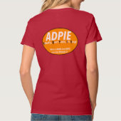 ADPIE: Nurse Humor Print Novelty T-Shirt (Dos)
