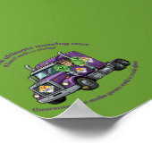 ADR Class 7 Radioactive | Hazmat Driver & Logistic Poster (Hoek)