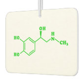 Adrenaline Moleculaire chemische formule Luchtverfrisser (Links)