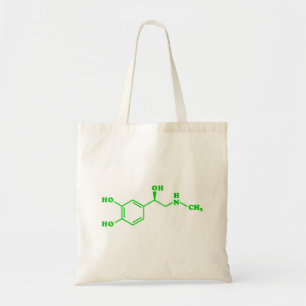 Adrenaline Moleculaire chemische formule Tote Bag