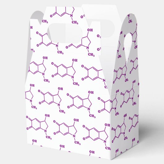 Adrenochroom moleculaire chemische formule bedankdoosjes (Geopend)