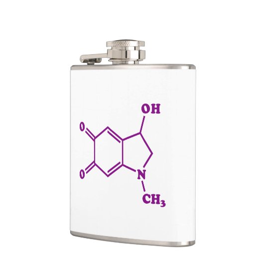 Adrenochroom moleculaire chemische formule heupfles (Links)
