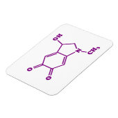Adrenochroom moleculaire chemische formule magneet (Linkerzijde)