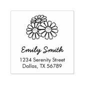 Adres drie dagen  zelfinktende stempel (Design)