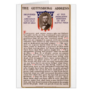 Adres Gettysburg: Abraham Lincoln 1863