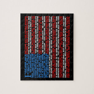 Adres Gettysburg Legpuzzel
