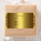 Adres Label Gold op Gold (Insitu)