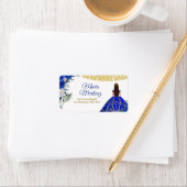 Adres Label Quinceañera 15 Anos Royal Blue (Insitu)