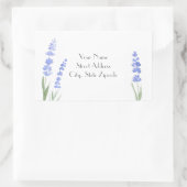 Adres label "Waterverf Lavender" (Tas)