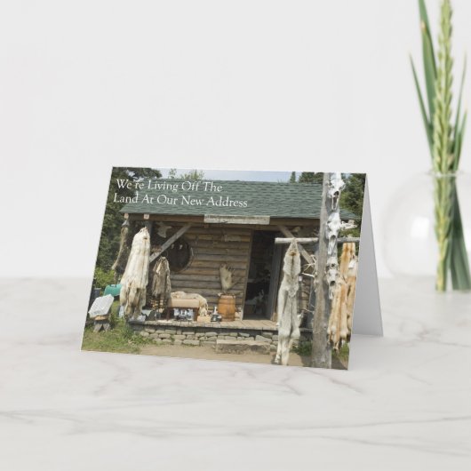 Adres: Leven van het land Aankondiging (Voorkant)