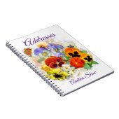 Adres Pansy en Butterfly Notitieboek (Rechterzijde)