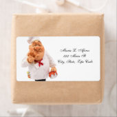 Adres Retourlabels Bakery Ice Cream Chef Etiket (Insitu)