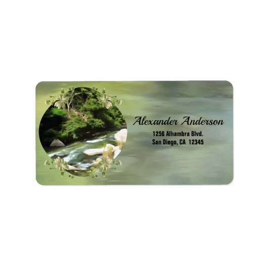 Adres South 0365 Etiket (Voorkant)