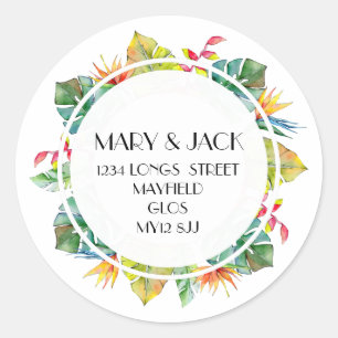 ADRES STICKER TROPICAL