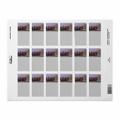 Adres Thanksgiving Label (Full Sheet)