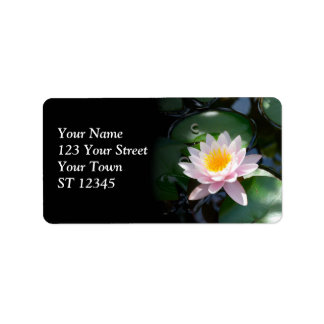 Adres Water Lily Etiket