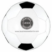 Adres website bedrijf Logo toevoegen Voetbal (Voorkant)