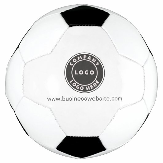 Adres website bedrijf Logo toevoegen Voetbal (Voorkant)