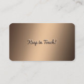 Adres wijzigen visitekaartje (Achterkant)