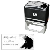 Adres Zelfinkt Rubberstempel/Beer ontwerp Zelfinktende Stempel (In situ)