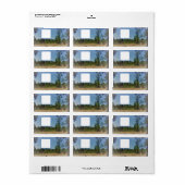 Adresetiketten ART&DESIGN STIJLEN Etiket (Full Sheet)