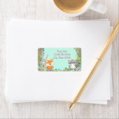 Adresetiketten Baby shower Etiket (Insitu)