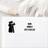 adresetiketten "BALLROOM DANCERS" Etiket (Insitu)