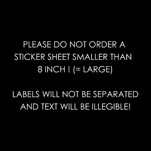 Adresetiketten bruiloft sticker