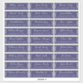 Adresetiketten  bruiloft sticker (Vel)