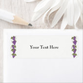 Adresetiketten druiven etiket (Insitu)