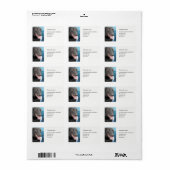 Adresetiketten Etiket (Full Sheet)