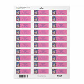Adresetiketten Etiket (Full Sheet)