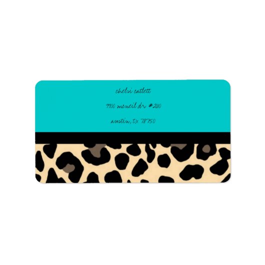 Adresetiketten Etiket (Voorkant)