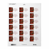 Adresetiketten Etiket (Full Sheet)