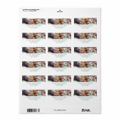 Adresetiketten Etiket (Full Sheet)