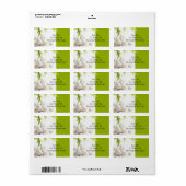 Adresetiketten Etiket (Full Sheet)