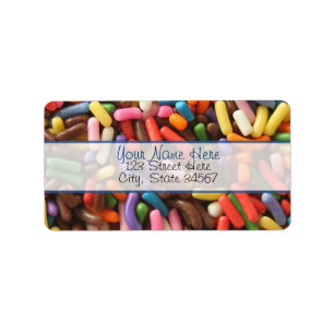 Adresetiketten Etiket