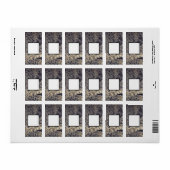 ADRESETIKETTEN KUNST EN DESIGN STIJL ETIKET (Full Sheet)