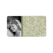 Adresetiketten met kerstDamascus - Etiket (Voorkant)