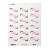 Adresetiketten/Rozen Etiket (Full Sheet)