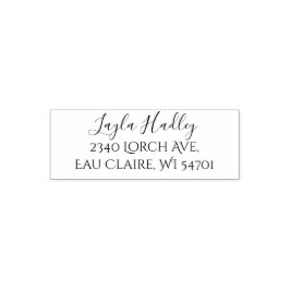 Adresetiketten van de familie, de Etiketten van he Zelfinktende Stempel