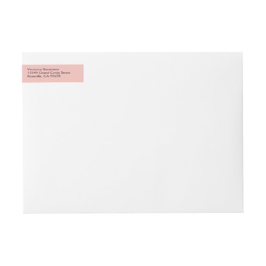 Adresetiketten van het poolwrakken van Paris Polka (Voorkant)