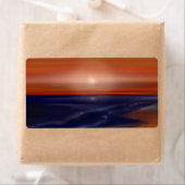 Adresetiketten van hout etiket (Insitu)