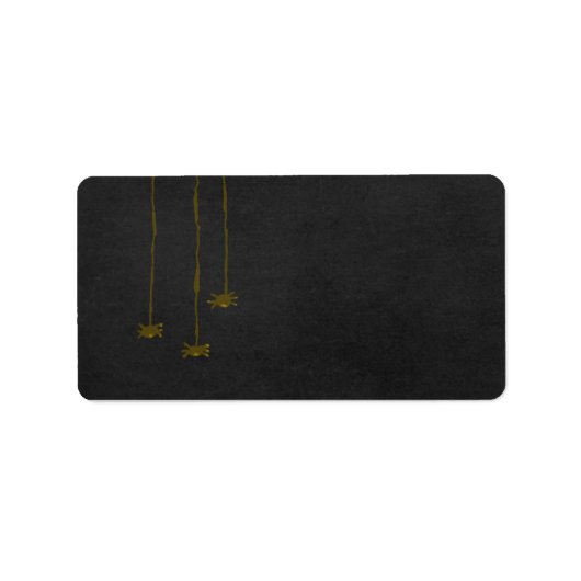 Adresetiketten van Spider Chandelier Etiket (Voorkant)