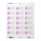 Adresetiketten/ventilator Etiket (Full Sheet)