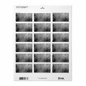 Adresetiketten voor gehakt Gothic Sky Etiket (Full Sheet)